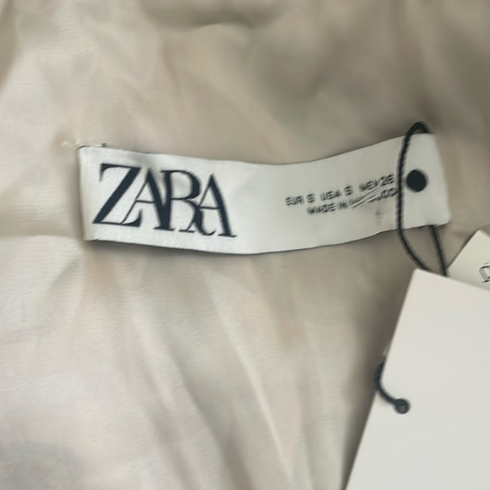 New ZARA satin kimono robe multicolor - Picture 4 of 17